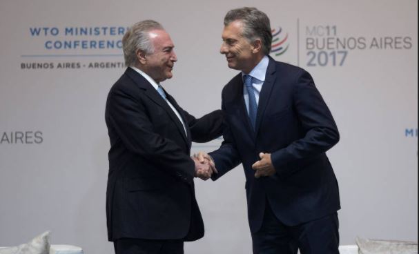 'Reforma da Previdência vai muito bem', diz Temer na OMC